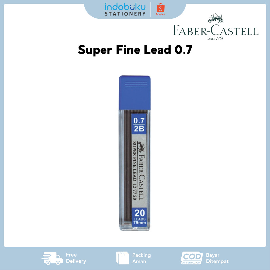 

Refill Mechanical Pencil Lead 0.7MM (2B) Faber-Castell