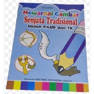 

Chris - 1 PC BUKU MEWARNAI GAMBAR SENJATA UNTUK PAUD DAN TK BOEDIONO