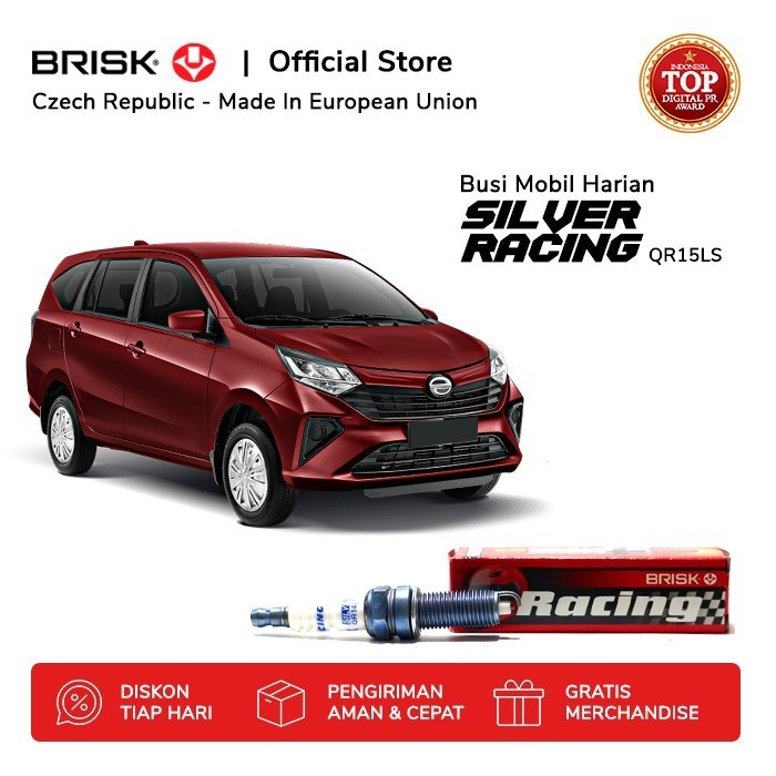 Busi Mobil Daihatsu Sigra 1.0 BRISK Silver QR15LS