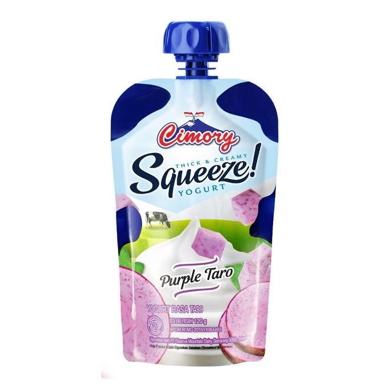 

Cimory Yogurt Squeeze Purple Taro 120 g