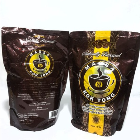 

HARGA GROSIR ( 1KARTON / 10KG ) KOPI MASSA KOK TONG PEM SIANTAR ASLI UKURAN 1KG