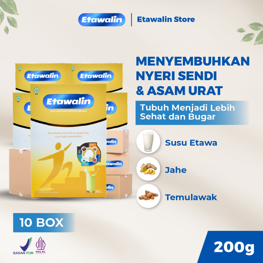 

Etawalin Susu Kambing Asam Urat Nyeri Sendi 10 Box