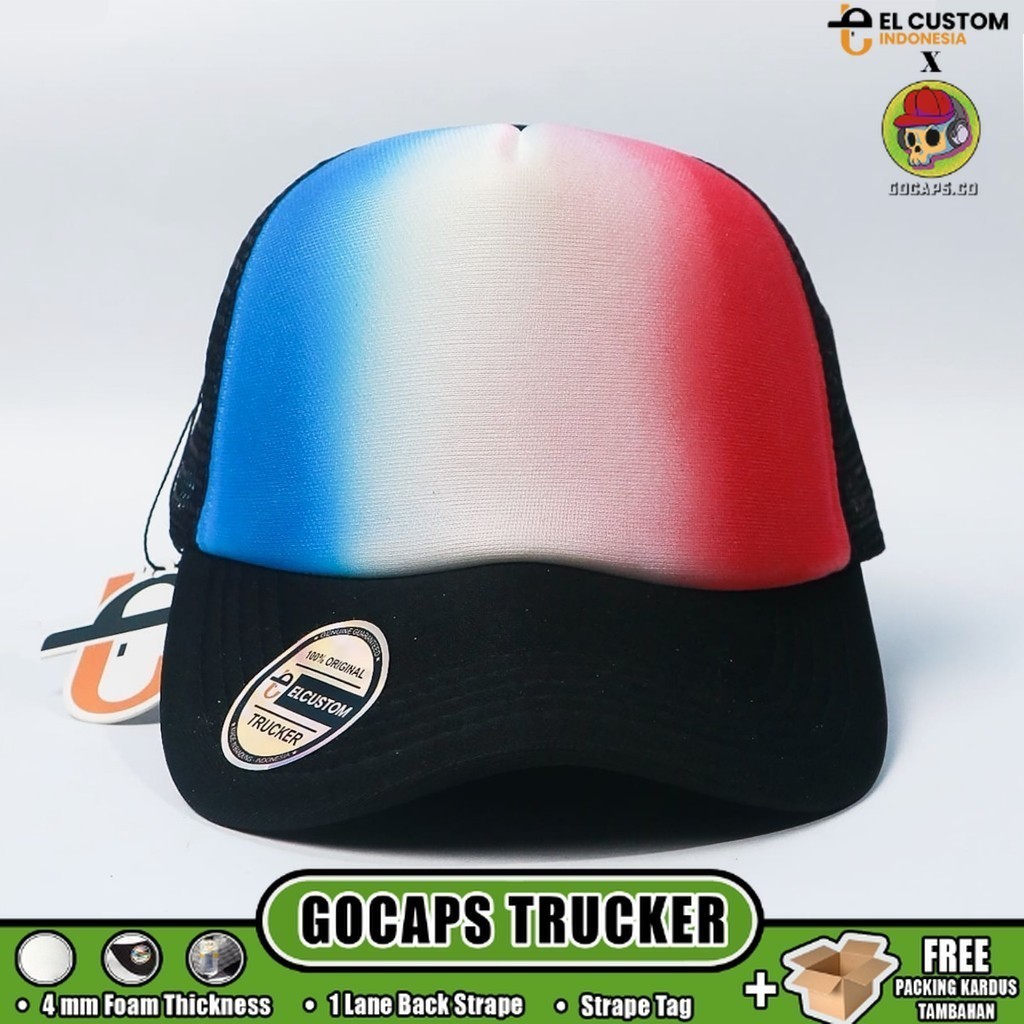 FRANCE - Topi Jaring Airbrush / Topi Custom/  Tiedye/ Topi Premium / Topi Trucker / Topi Basis / Top