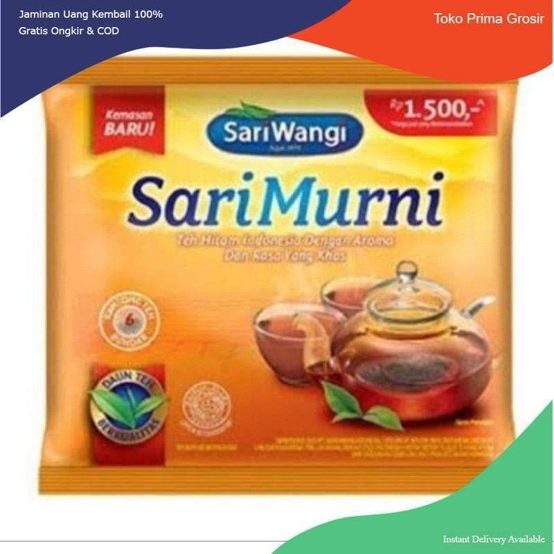 

Tea Sarimurni Merek Sariwangi Sachet 12 x 9 Gram