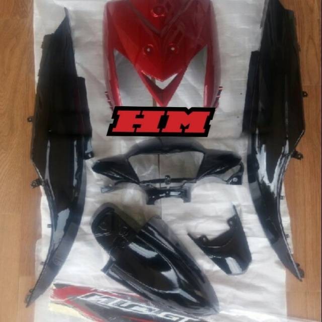 FULL BODY HALUS MIO GT MERAH HITAM
