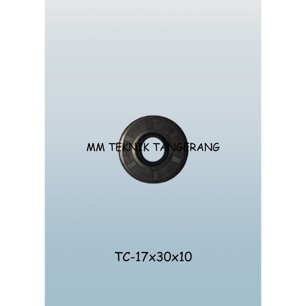Oil seal TC 17x30x10 17 x 30 x 10 karet oli sil shock breaker 17 30 10