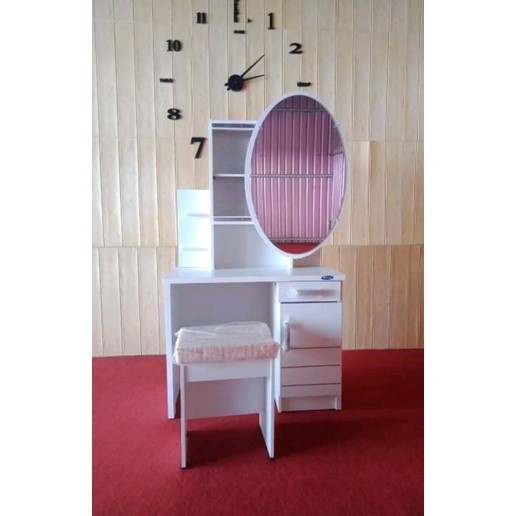 ( Bisa COD ) Meja Rias Minimalis Meja Rias Olympic Meja Rias Sliding Putih Meja Termurah.