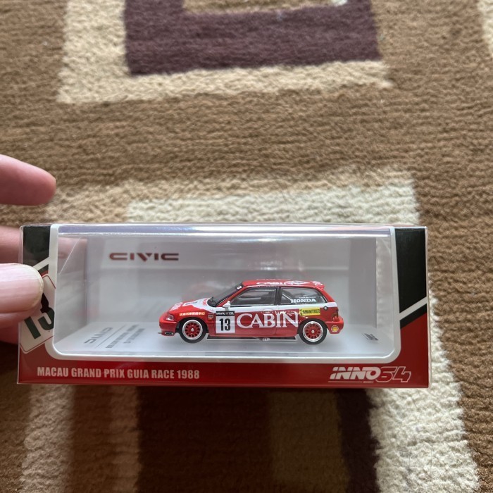 Inno64 inno 64 honda civic ef ef3 Team Cabin Macau 1988 Children's Favorite Toy