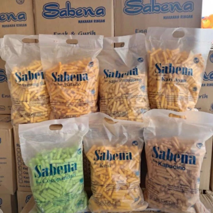 

Promo Cemilan Sabena Snack Stik Khusus Pembelian 1 Dus isi 5pack