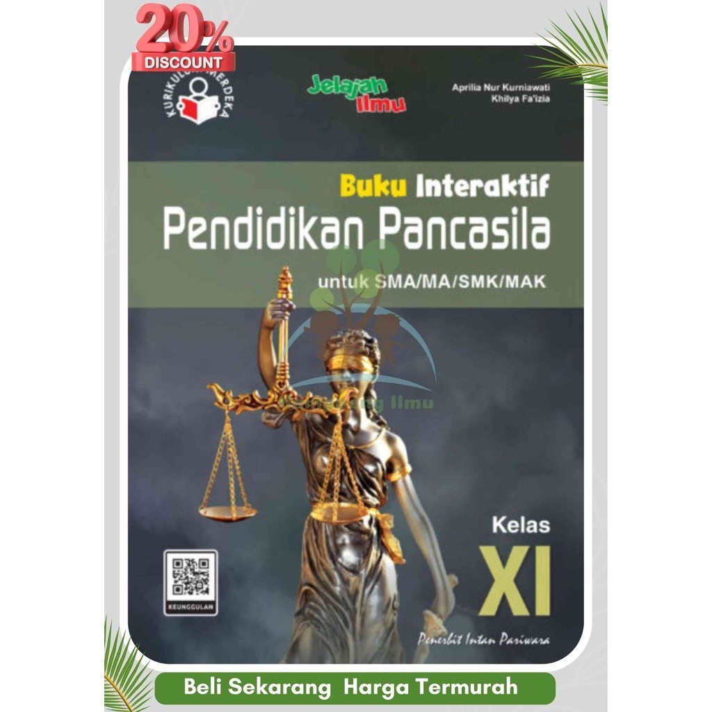 Buku Interaktif PPKN SMA Kelas XI/11 Kurikulum Merdeka Intan pariwara Tahun 2024 Terbaru