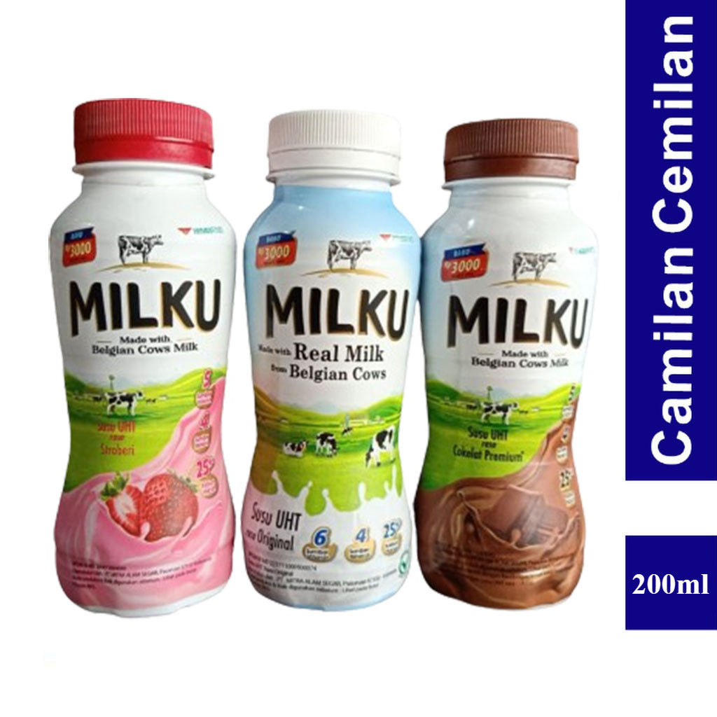 

Milku Susu UHT Premium 200 ml