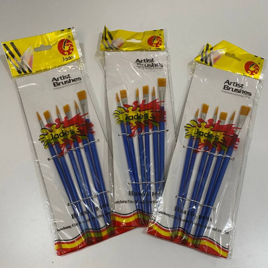 

CelineCheryl Kuas Lukis 6Pcs gg Biru 578-6A Grosir Pku