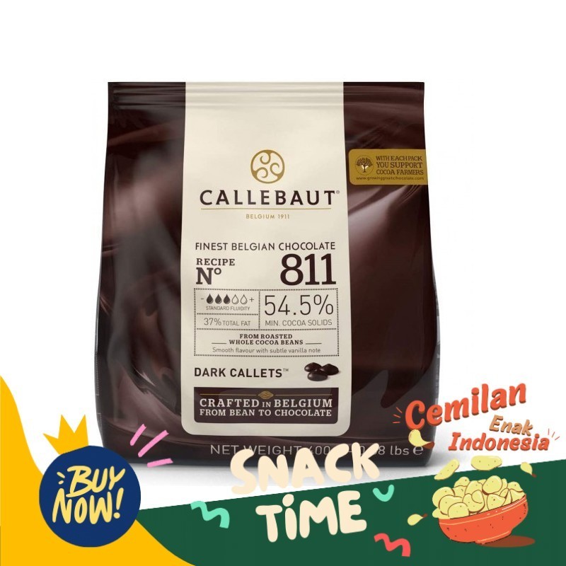 

Special Diskon Callebaut Dark Well Balanced 54.5% 400 Gram