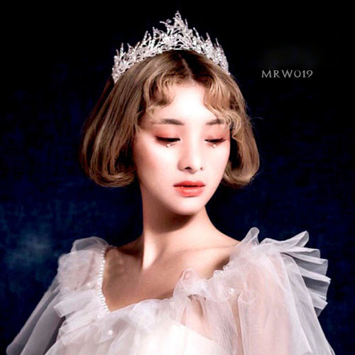 Crown Mahkota Bridal Wedding Hijab Fashion Wanita Mrw019