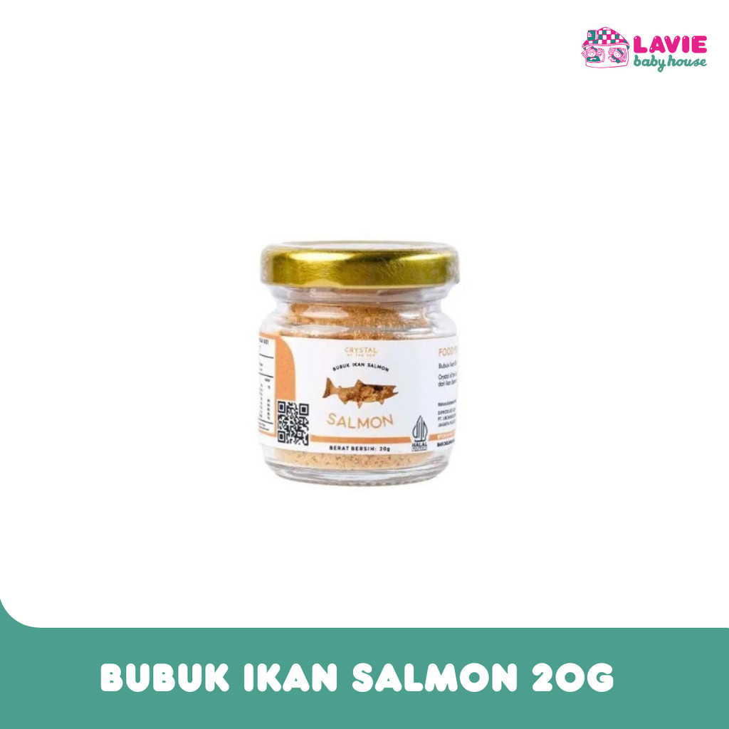 

Crystal Of the sea Bubuk Ikan Salmon 20g