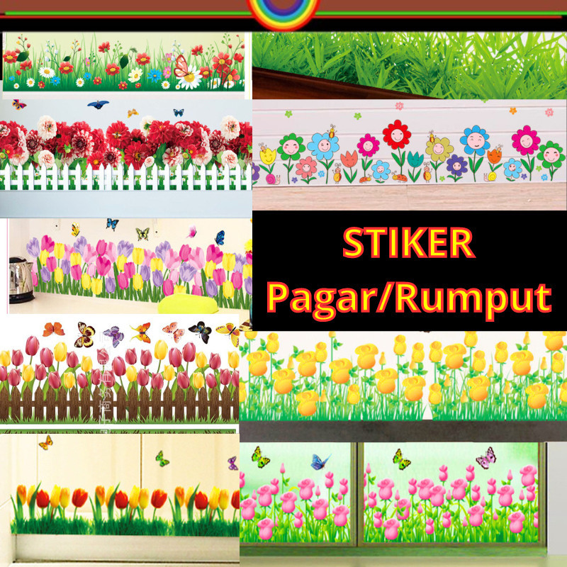 [LUCKY] PROMO TERBATAS WALL STICKER STIKER SETIKER WALLSTIKER WALLSTICKER DINDING PAGER LIS BORDER R