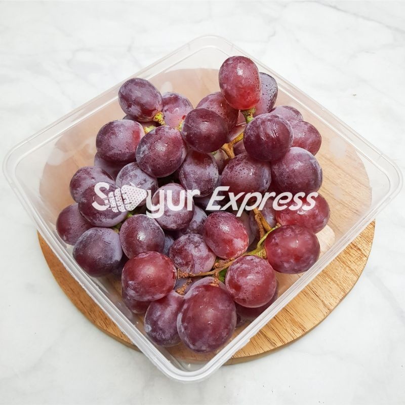 

Syegar Fresh Anggur Red Globe Pack 200/700gr