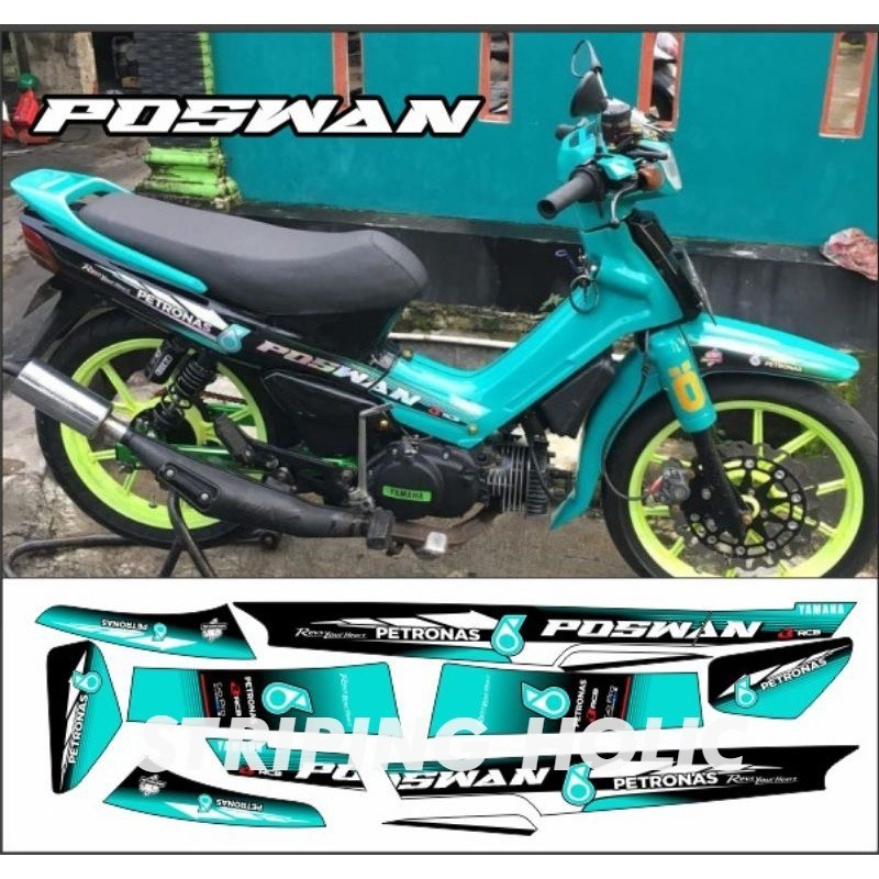 STRIPING LIS FORCE1 ONE VARIASI PETRONAS PREMIUM FORCE 1