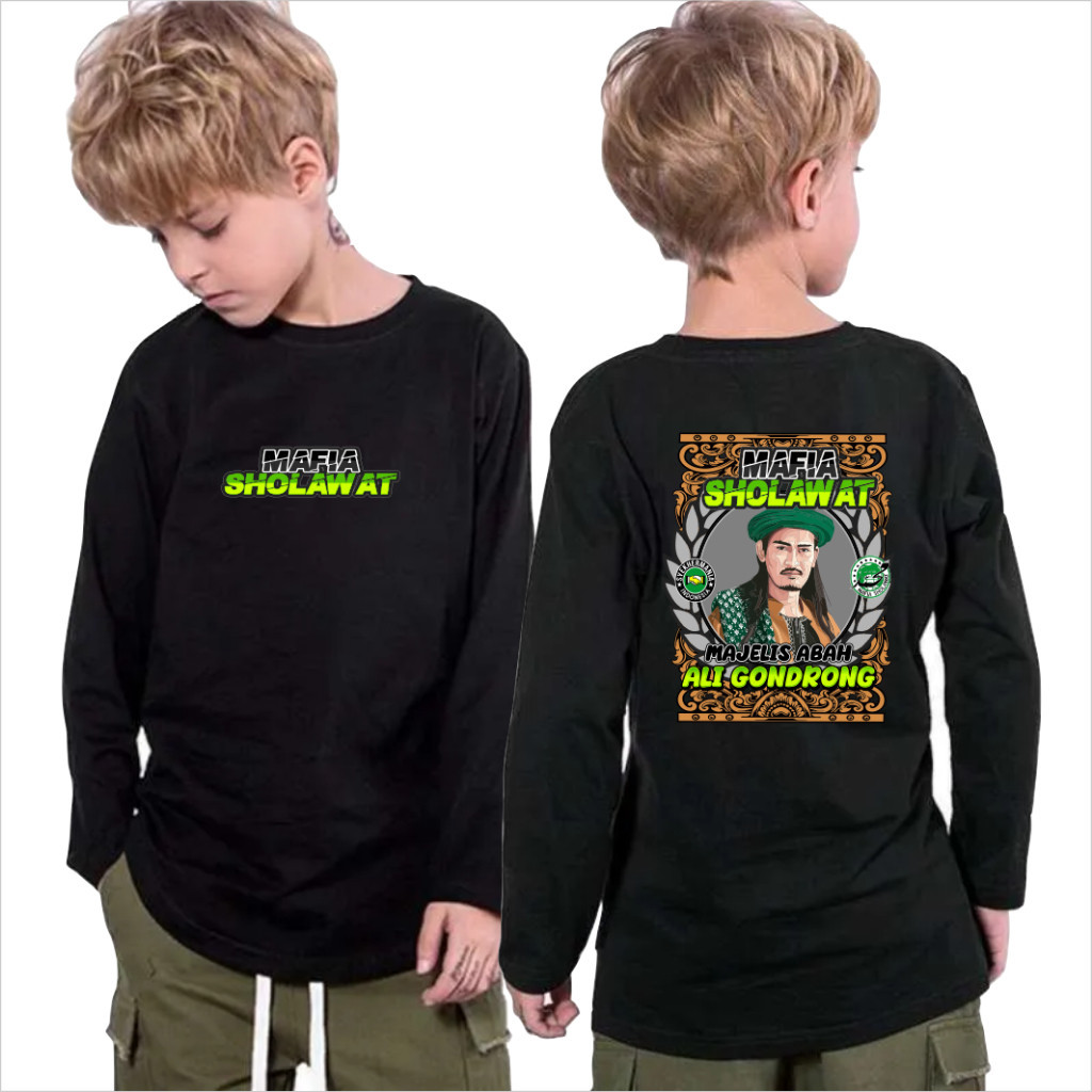 RESTOCK - KAOS SHOLAWAT ANAK MAFIA SHOLAWAT GUS ALI GONDRONG #