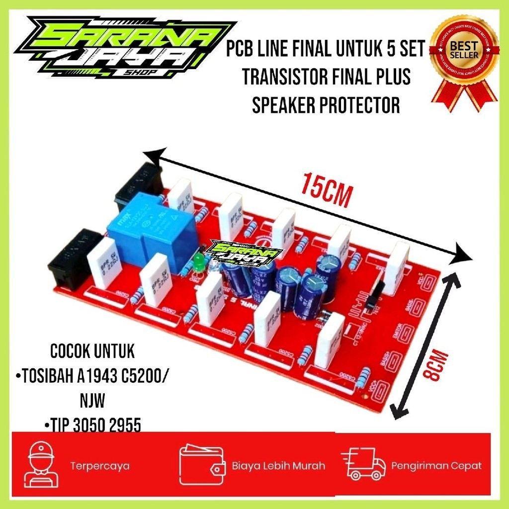 final driver 5set tr Amplifier Pc