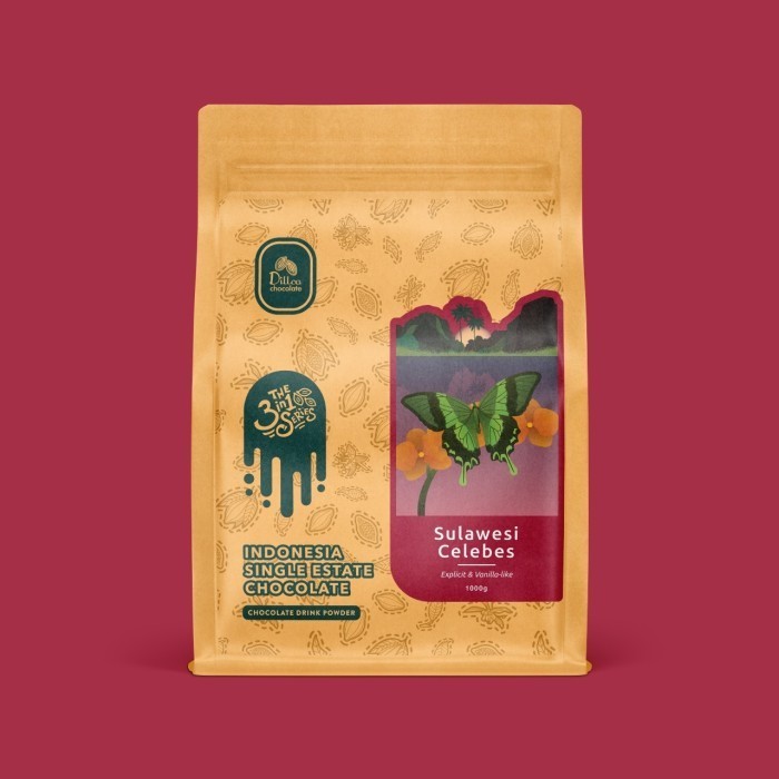 

Dillco Single-Estate Chocolate SULAWESI CELEBES 3 in 1 Series 1 KG