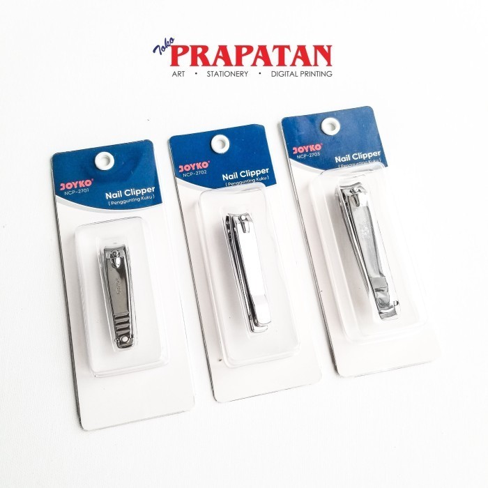 

Joyko Nail Clipper NCP-2701-3 / Gunting Kuku - kecil 2701 -YY41