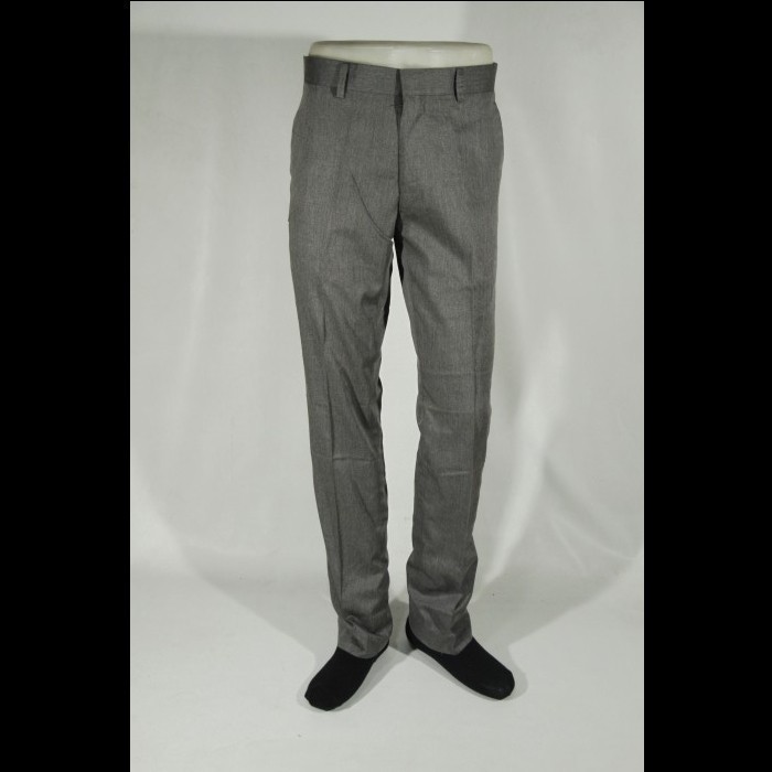 Celana Kerja Formal Pria Stanley Adams Slim Fit Abu-abu| Celana Bahan - Slim Fit, 30