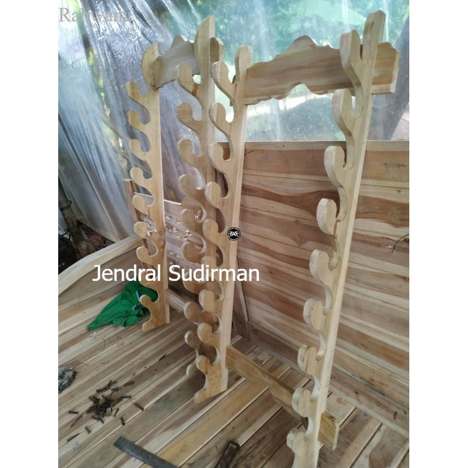 

jagrak pedang isi 8 alusan Murah Meriah JD61 antik