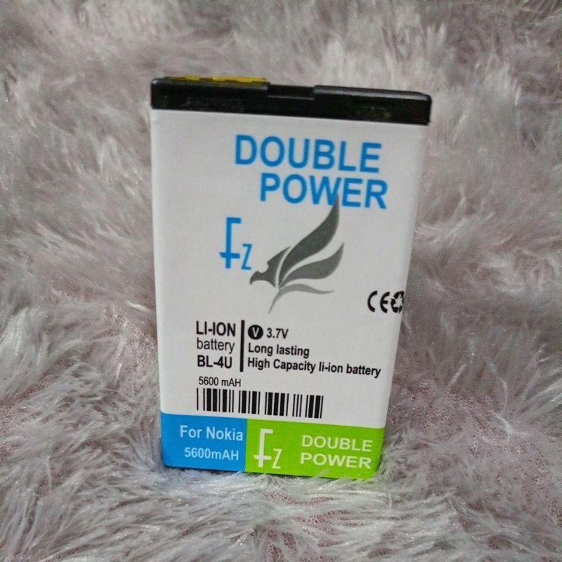 BATTERY NOKIA BL 4U / Bl4u DOBEL POWER BARANG BAGUSS ORIGINAL Baterai Batre Batrai Batray Bat Batere