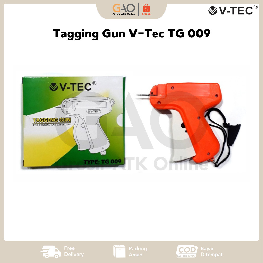 

Tagging Gun V-Tec TG 009 Alat Label Baju - Alat Tembak Label Taggun V-Tec TG 009