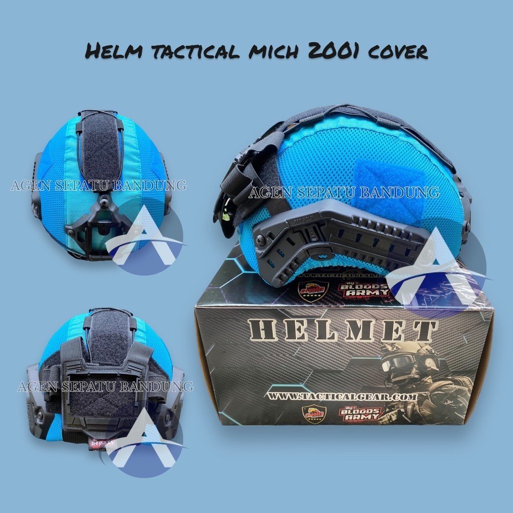 Helm Tactical Mich 2001 Loreng Military / Helm Tactical Mich 2001 Cover