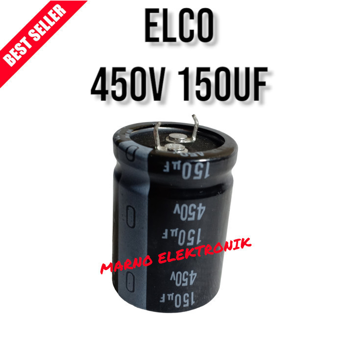 CAPASITOR KAPAASITTOR ELCO 450V 150UF ASLI ORI ORIGINAL -BB12