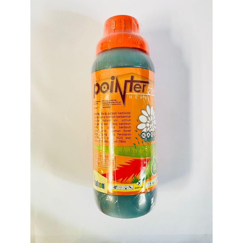 Herbisida pengendali gulma  POINTER Parakuat 276SL isi 1 liter dari DALZON