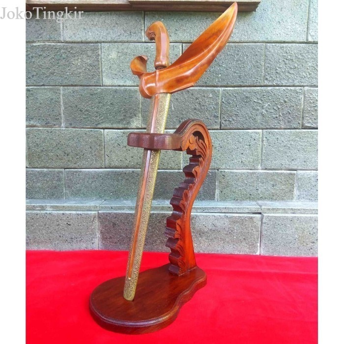 

Stand Jagrak Dudukan Keris Ukiran Simple murah