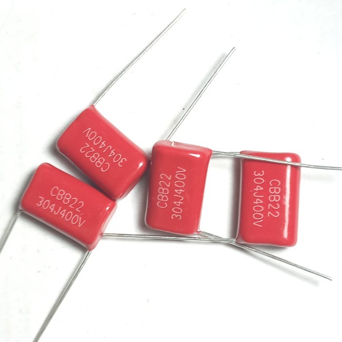 capasitor milar 304j 400v 304 j 630 v 300n 300nf mylar kapasitor 400 v 304j400v Fajar elektro 2