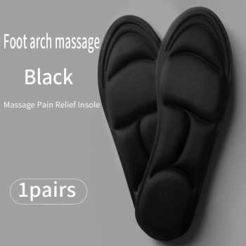 

SSPORT Insole Sepatu Alas Kaki Orthopedic 5D Massage Memory Foam 35-39 - 5050 TERLARIS
