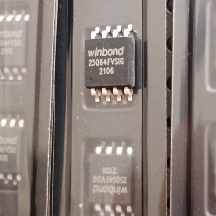 IC 25Q64 winbond kosongan EEprom memory memori winbon eprom flash flas 25Q64FVSIG SMD LED TV Fajar e
