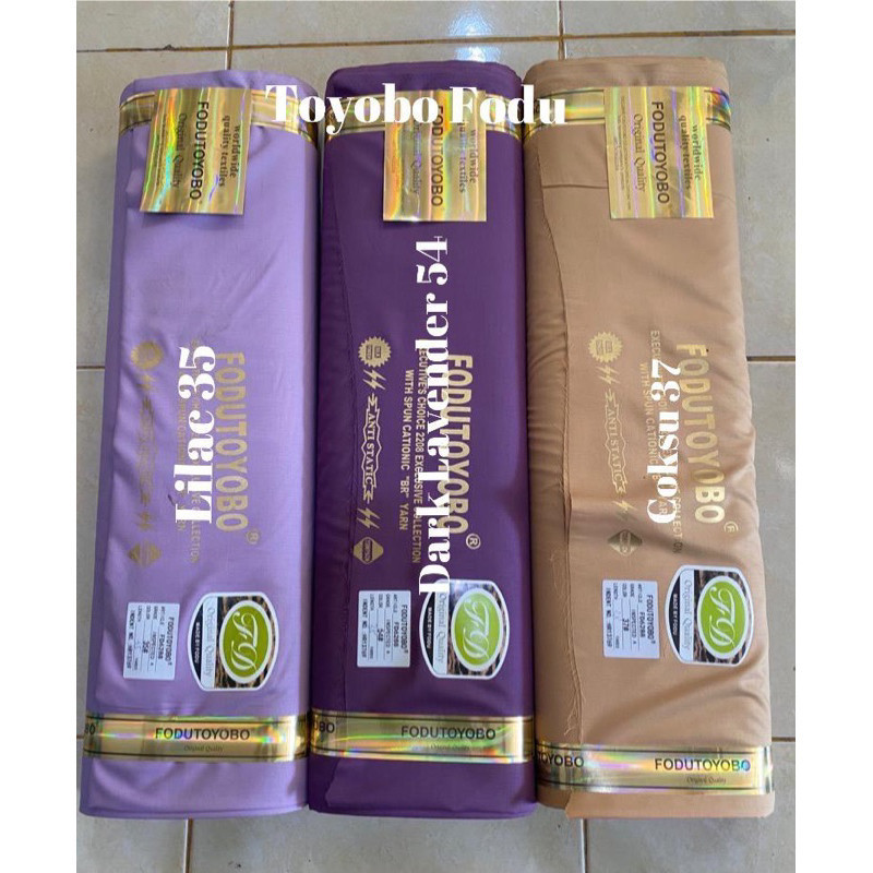 TOYOBO FODU / FD ORIGINAL TOYOBO / THOMPSON by Husein Textile(per 0,5 meter)