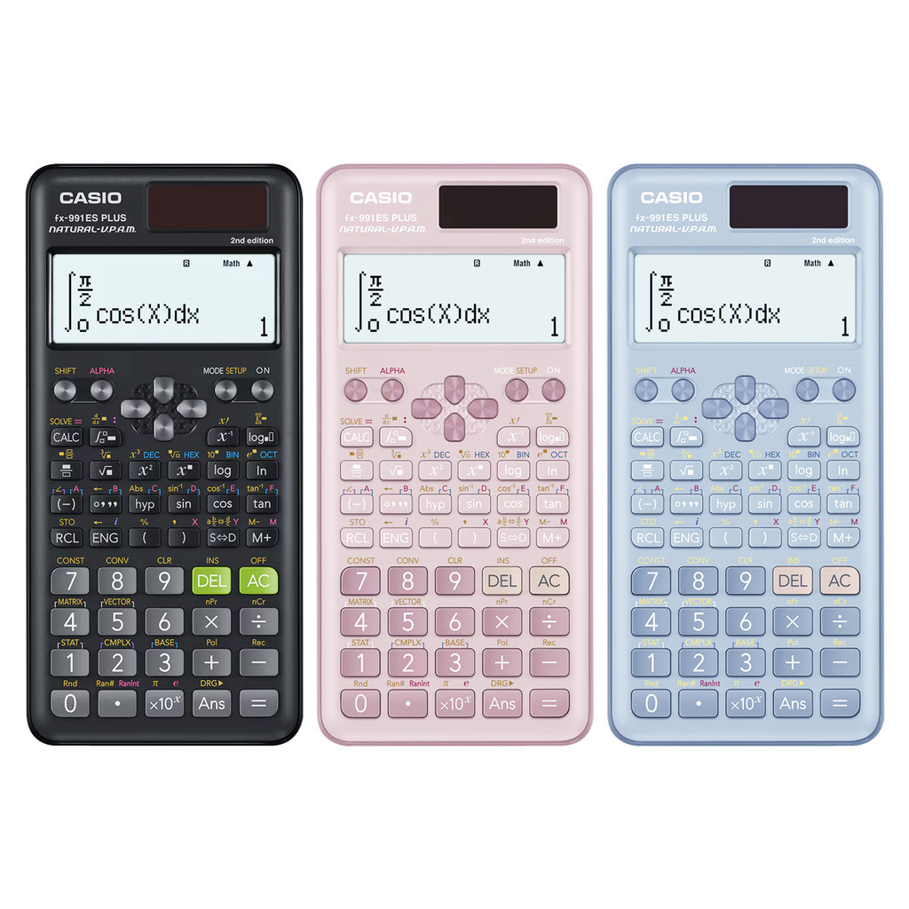 

Gramedia Jambi - CASIO fx-991ES PLUS 2nd Edition Scientific Calculator 991 ES