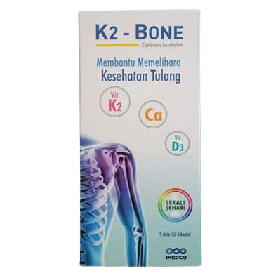 K2 Bone Original (Vit k2 - Kalsium - Vitamin D3) - Pharma Mart