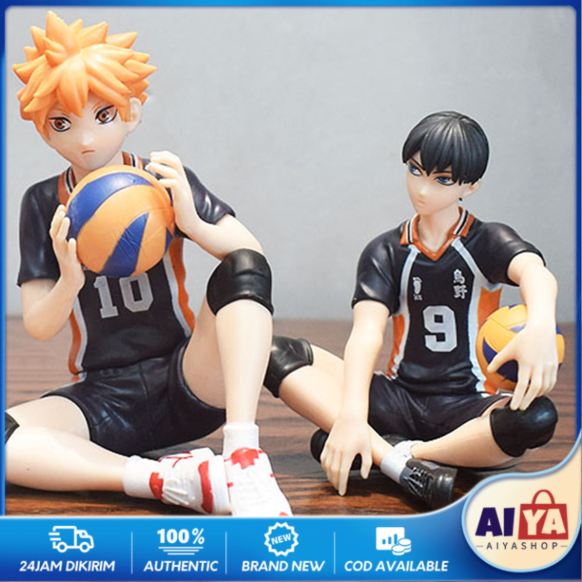 Action Figure haikyuu shoyo Tobito Kageyama shoyo Tobito pegang bola volly shoyo minum Figur Haikyu 