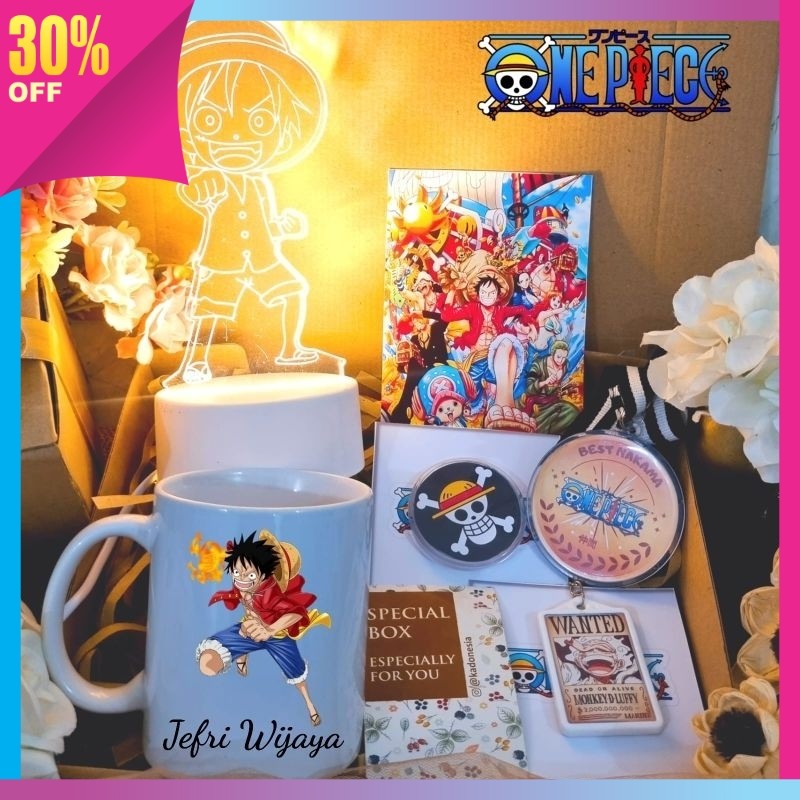 Hampers Lucu Termurah Terlengkap / Hampers One Piece  / Hadiah Ulang Tahun / Kado Anime One Piece