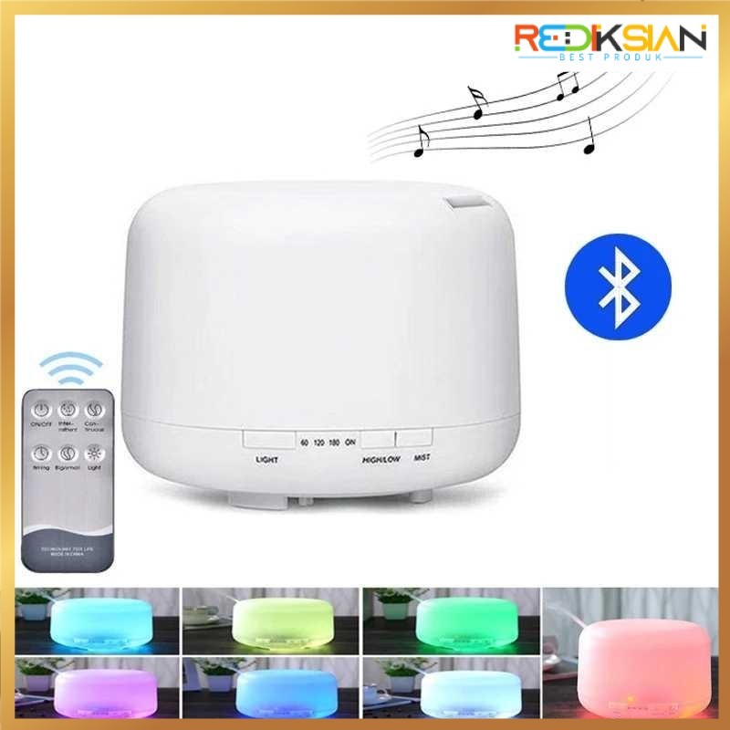 Humidifier Aroma Diffuser Speaker Bluetooth 7 Color LED 500ml