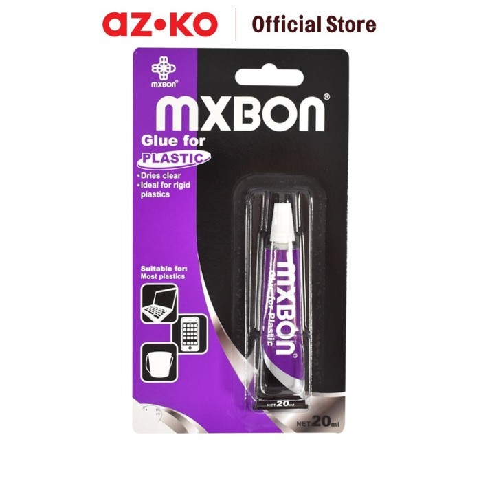 

AZKO Mxbon Lem Plastik 20 Ml - Transparan