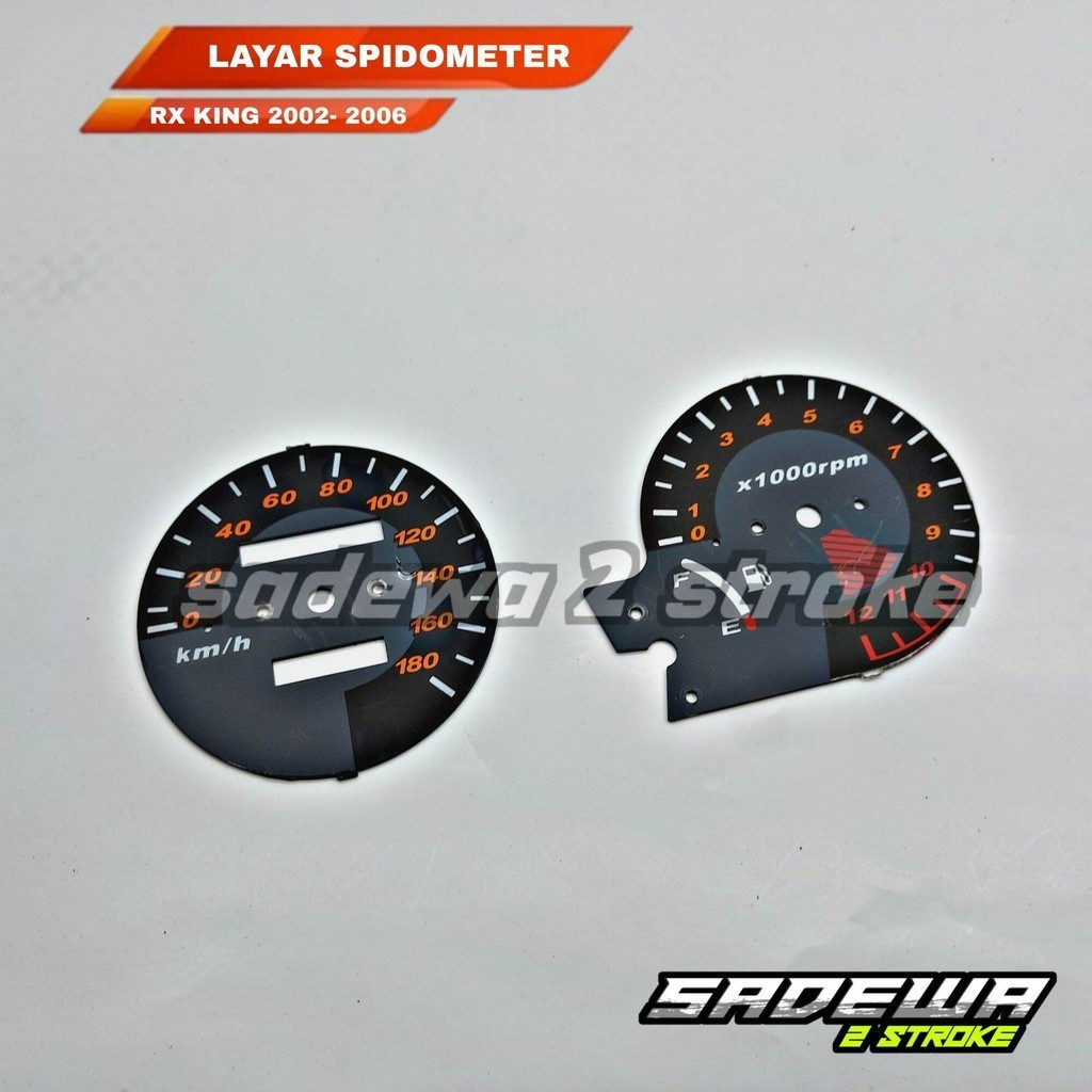 MIKA LAYAR SPIDOMETER RX KING MEW 2004 - 2006 RX KING