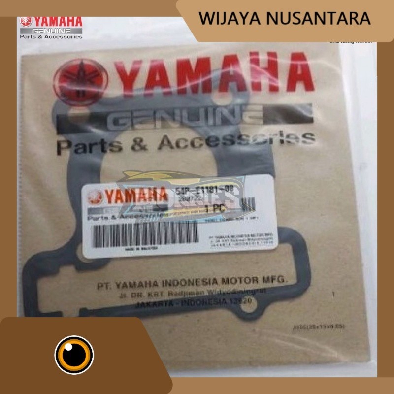 GASKET PAKING CYLINDER HEAD MIO J MIO GT SOUL GT 115 X RIDE 115 FINO 115 ORI YGP 54P-E1181-00
