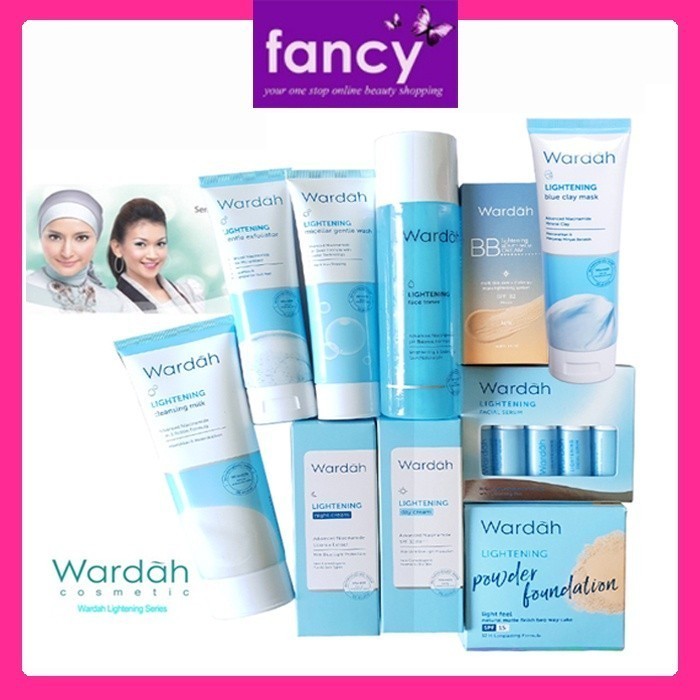 Wardah Lightening Series Paket Complete Picks Set 10 Pcs