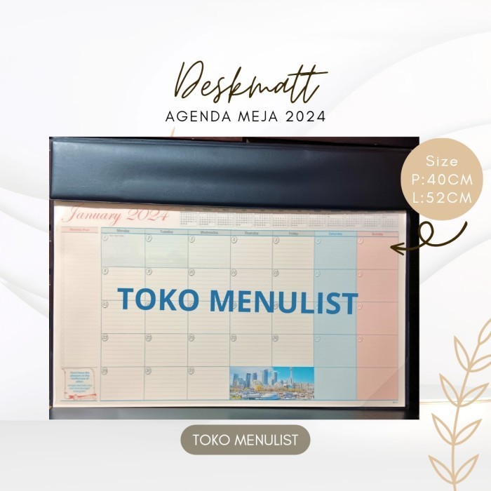 

Agenda 2023 Agenda Meja Deskmatt TH Diary Ukuran Besar - Agenda Sedang