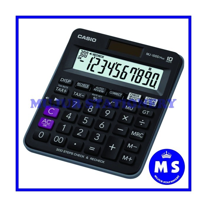 

KALKULATOR 10 DIGIT CHECK & CORRECT CASIO