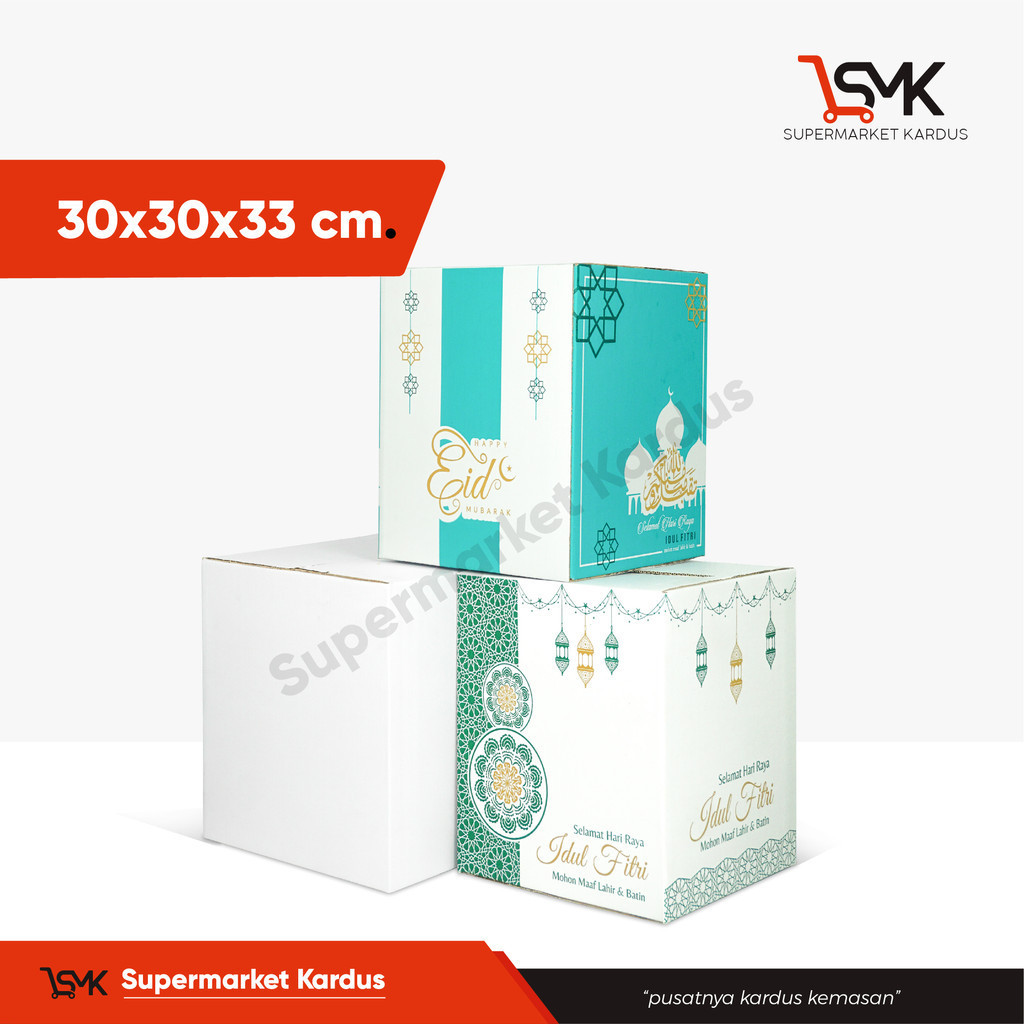 

Box Parcel 30x30x33 Kardus/parcel sedang/Parcel/Parcell/Lebaran/Parcel lebaran/Idul Fitri/Fitri/Eid Mubarak/Ied/Eid/Mubarak/Paket/Sembako/Hampers/Normal/tinggi33